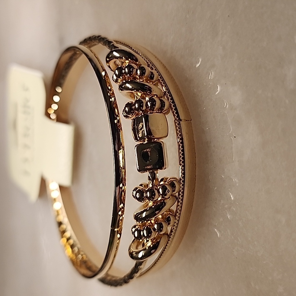 Gold Bangle Set - Picture 2 of 4